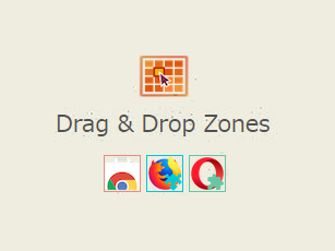 検索支援アドオン「Drag & Drop Zones」が復活してた、だがしかし、